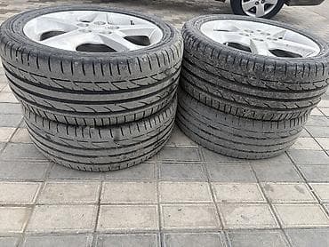 disk niva: 5 saplı yüngül lehimli disk və şin komplekti - Ölçü: 17" - Bolt — 4