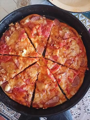 unitaz baçokları və mexanizmləri: Mətbəximizdən isti-isti lavaş xəmirdən hazırlanan pide və pizza — 4