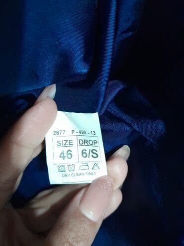 Köynəklər: Kostyum, Demisezon, S, rəng - Göy — 2