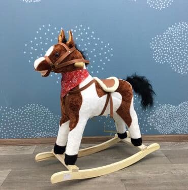 uşaq ucun oyuncaq: Детская лошадь качели — 4