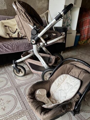 Uşaq geyimi və ayaqqabıları: Klassik gəzinti arabası, İşlənmiş, Yaş: 6-12 ay, Ünvandan götürmə, Ödənişli çatdırılma — 1