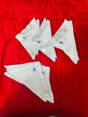 turkmen tekstil az: Salfetka parcadan tezedi 12 ededi 5 m — 1