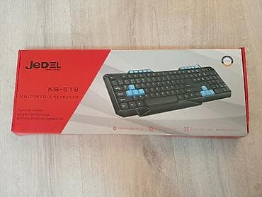 Jedel KB-518 Multimedia Keyboard - Tam ölçülü klaviatura: tam klaviş
