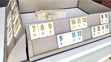 İdman çantaları: Okey daşları yüksək keyfiyyətli, davamlı melamin materialdandir — 2