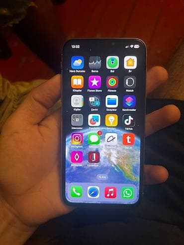 IPhone X, 256 GB, Gümüşü, Face ID