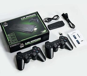 Elektronika: Game pad Qeym pəd Oyun konsolu 2.4G Wireless Controller Game-Pad TV — 1