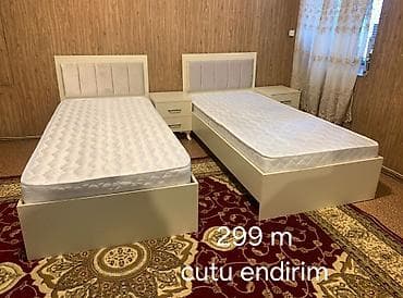 tək matraslar: Yeni, Təknəfərlik çarpayı, Bazalı, Matras ilə, Azərbaycan — 1