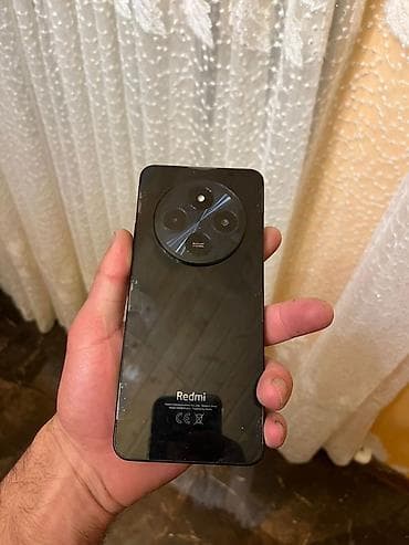 redmi note 9 kabrolari: Redmi 14C, 128 GB, rəng - Qara, Barmaq izi — 2