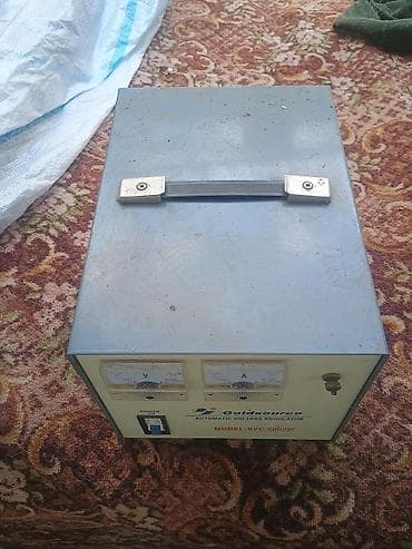 andeli stabilizator: Goldsource Automatic Voltage Regulator – Model: SVC-5000W - Güc — 2