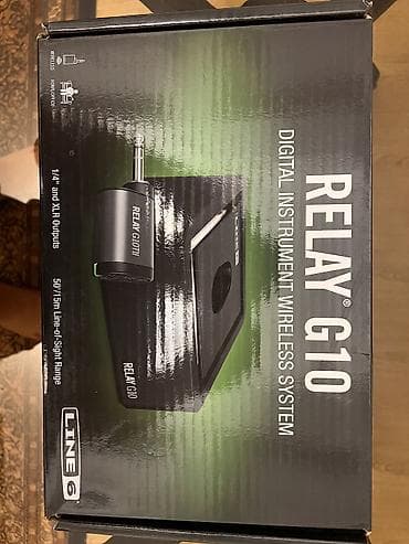 Line 6 Relay G10 – Rəqəmsal simsiz alət sistemi Xüsusiyyətlər: - — 3