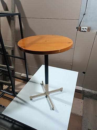 taxta stollar: Bar masası, Yeni, Açılmayan, Taxta, Yumru masa — 1