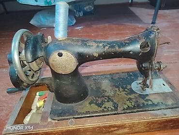 kamp cadırı satışı: Retro tikiş maşını – TİM3 (СССР istehsalı) - Mexaniki, əl qolu ilə — 5