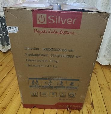 qapalı soyuducu: Silver BD-85 şaquli dondurucu - Kompakt ölçülər: 500 x 560 x 856 mm — 2