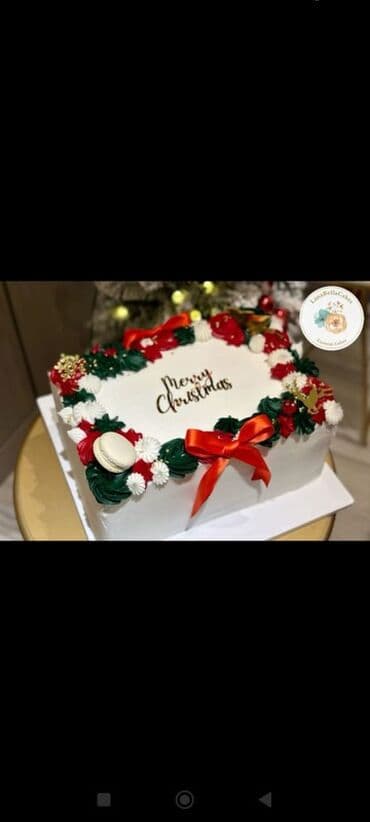 дубайский шоколад: Yeni İl temalı tortlar 🎂 Evdə bişən, yumşaq və qatqısız tortlar — 10