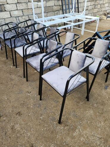 stollar ve stullar: Yeni madel oturacaqlar reng secimi var keyfiyyetine zemanet verilir — 5