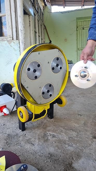 Payalniklər, lehim aparatları: Sənaye döşəmə cilalama və daşlama maşını - Tətbiq: beton, mozaika — 6