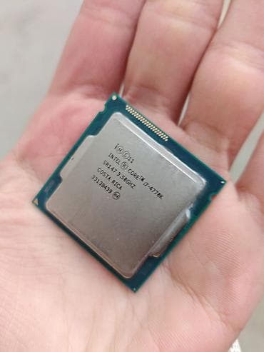 Prosessor Intel Core i7 4770K, 3-4 GHz, 4 nüvə, Yeni