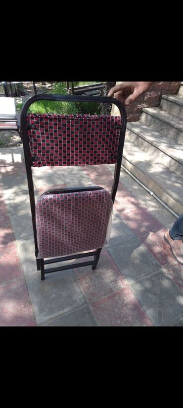 kar kürəsi: Mətbəx üçün, Yeni, Qatlanan, rəng - Qırmızı Stul — 1