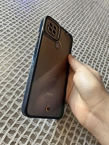 blackberry telefon: Redmi 9C, 128 GB, rəng - Göy, Qırıq — 2