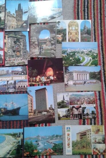 продам велотренажер: К вниманию коллекционеров. Продам зарубежные открытки. 5 манат одна — 3