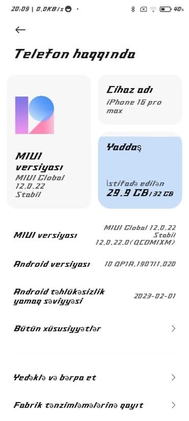 iphone 15 pro max 128 gb qiymeti: IPhone 16 Pro Max, 32 ГБ — 1