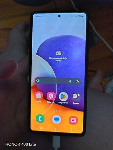 samsung fold 4: Samsung Galaxy A52, rəng - Qara, Barmaq izi — 2