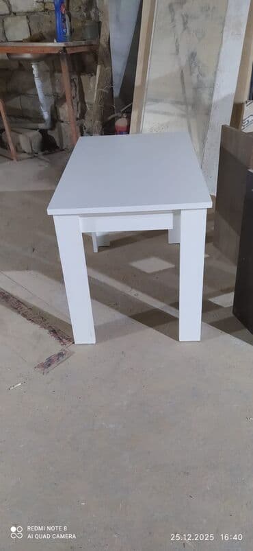 Masalar: Klassik masa, Yeni, Açılmayan, Laminat, Dördbucaq masa — 5