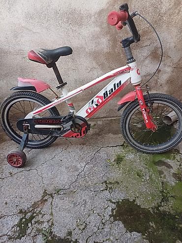 rolikler 4 tekerli: İki təkərli Uşaq velosipedi Toba, 16" — 1