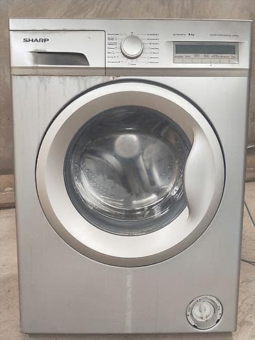 fire aparatı: Paltaryuyan maşın Sharp, 8 kq, Avtomat, Qurutmasız — 2