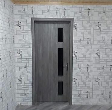 plastik qapi pencere satisi: Yeni Otaq qapısı Çərçivə ilə, Zəmanətli, Pulsuz çatdırılma — 2