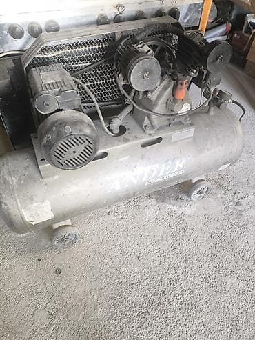 Tozsovuran avadanlığı: ANDER hava kompressoru - Tip: Kəmər ötürücülü, iki silindrli pistonlu — 4