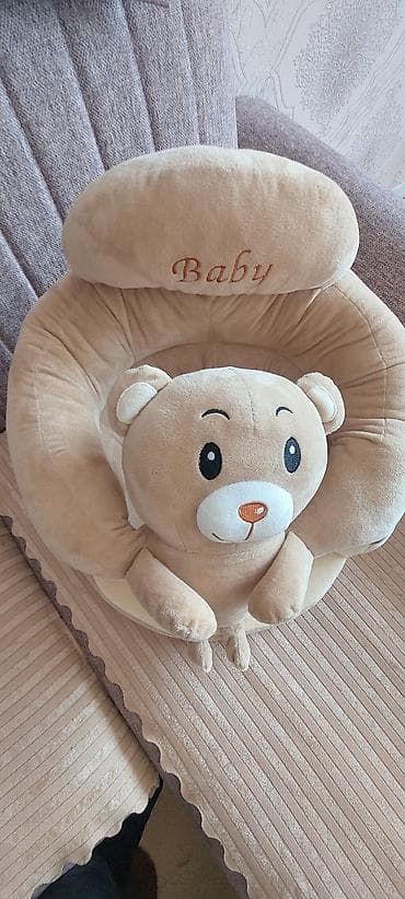 ucuz mebil: Uşaq üçün yumşaq oturacaq – ayı fiqurlu - Model: “Baby” yazılı, ayı — 2