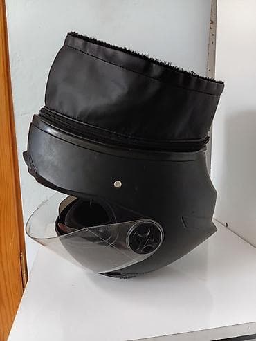 cg motor: Tam üzlü motosiklet dəbilqəsi - Rəng: mat qara - Korpus: aerodinamik — 9