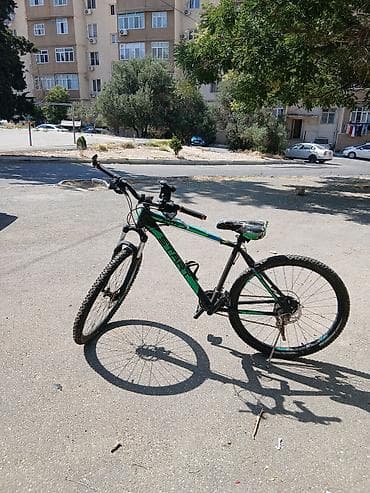 velesiped: Dağ velosipedi – UTR (qara-yaşıl rəng) Xüsusiyyətlər: - Yüngül və — 1