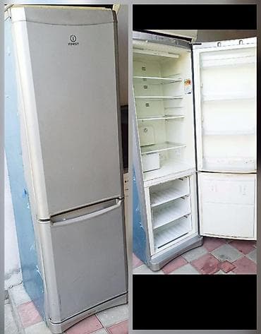 disk satisi: 2 qapılı Indesit Soyuducu Satılır, rəng - Gümüşü — 1