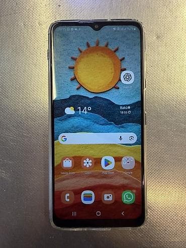 Samsung Galaxy A12, rəng - Qara, İki sim kartlı