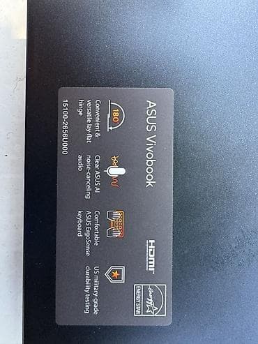 canta modelləri: ASUS VivoBook X1504VA-BQ590 noutbuk Texniki xüsusiyyətlər: - Ekran — 5