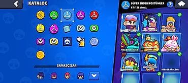 kostum: Brawl Stars hesabı – yüksək səviyyəli kosmetikalar və böyük kubok — 3