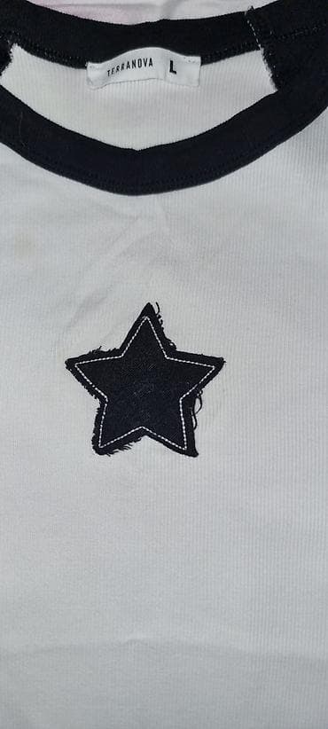 cins şalvarlar: Terranova brendi qısaqol köynək - Model: raglan üslubunda qısaqol - — 3