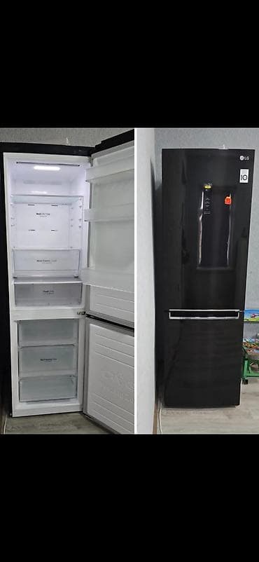 2 qapılı LG Soyuducu Satılır, rəng - Qara, Dispenserli lalafo.az -da 2 qapılı LG Soyuducu Satılır, rəng - Qara, Dispenserli