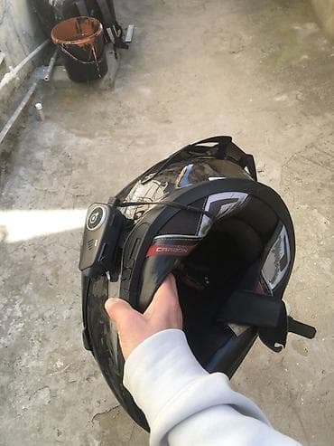 maşın mator: Məhsul: Tam üzlüq motosiklet dəbilqəsi, qara karbon tərzində dizayn — 4