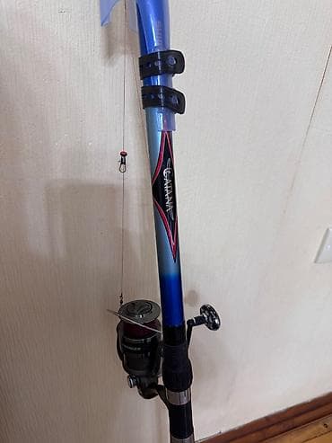 Охота и рыбалка: Balıqçılıq üçün 2 ədəd spininq dəsti 1) Dəst 1 - Qamış: Shimano — 2