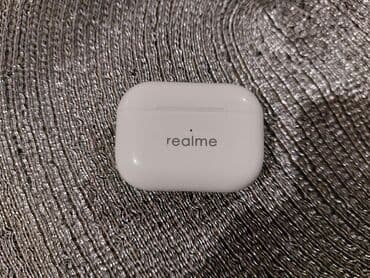 Mətbəx texnikası: Yeni Simsiz (Bluetooth) Qulaqcıqlar, Realme, rəng - Ağ — 1