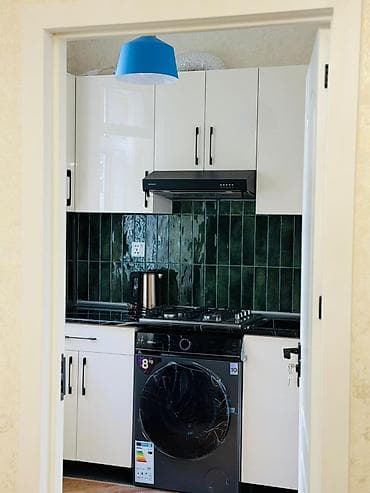 ev kiraye: 7mkr. 2otaqlı, 43kv, mənzil kirayə verilir. Yeni təmirli, hər bir — 7