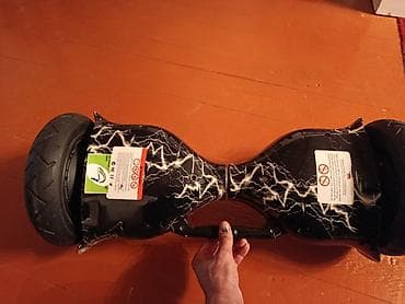 gitara sim: Özünü tarazlayan elektrikli skuter (hoverboard) - Dizayn: Qara rəng — 2