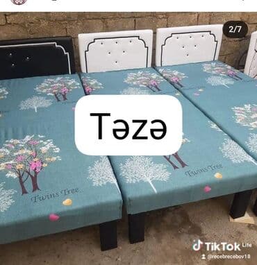 Ev üçün mebel: Yeni, Təknəfərlik çarpayı, Azərbaycan — 1