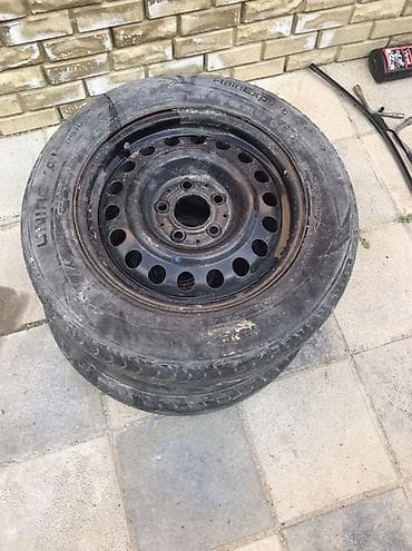 teker satişi: İşlənmiş Disk təkər 195 / 65 / R 15, 5 Boltlu — 1