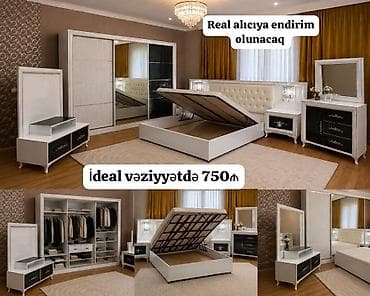 Yataq dəsti satılır+Tv stend altlığı ilə birlikdə 750₼. yaxşı — 1