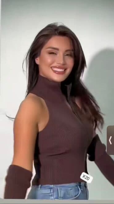 черная шифоновая рубашка: Möhteshem koynek elde❤️ — 2