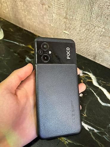 mini led: Poco M5, 128 GB, rəng - Qara, Sensor — 1